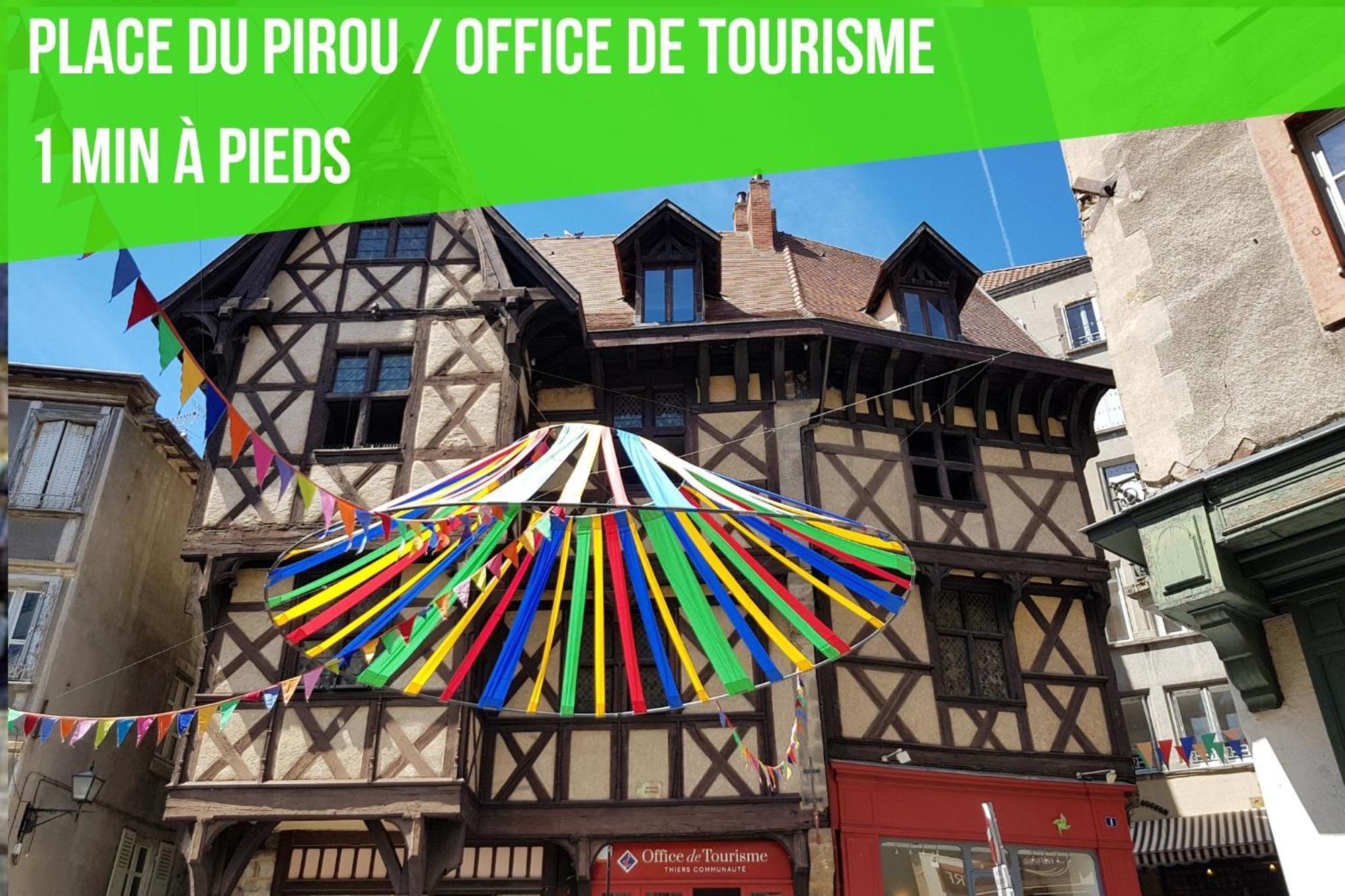 Le Grand Pirou # Lumineux # Halte Auvergne Тьєр Екстер'єр фото
